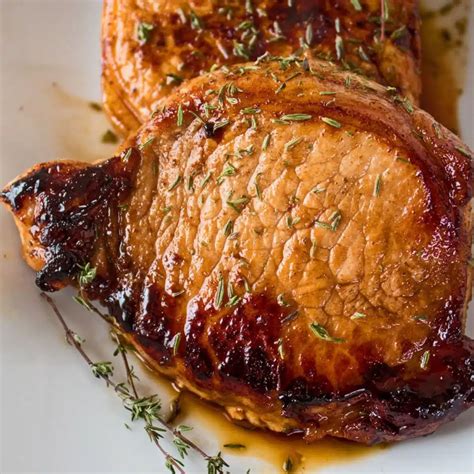 Easy Balsamic Glazed Pork Chops: Simple Pork Dinner | Bake It With Love