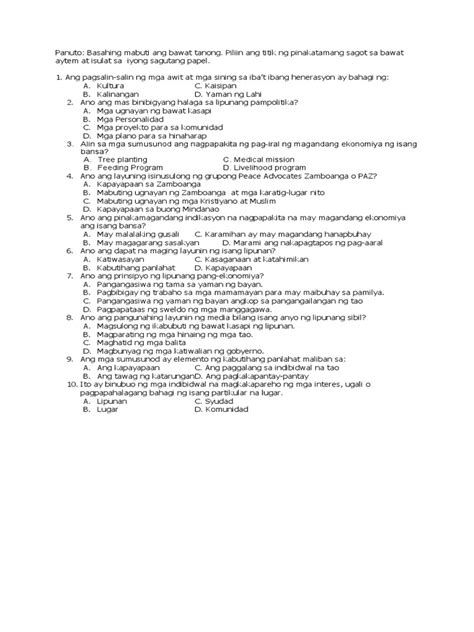 Image result for ESP 9 Module 1st Quarter Pivot