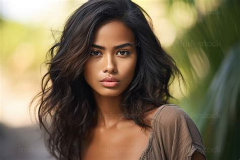 Black Hair Green Eyes Olive Skin