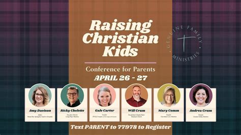 Raising Christian Kids Parenting Conference, 1015 Sam Rayburn Tollway ...