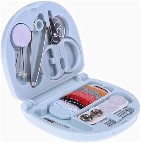Vichip Mini Travel Sew Kit Beginner Mini Sewing Box Pocket Folding ...