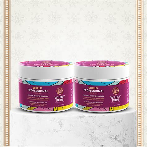 Shield Professional Hair Mask with Plant Keratin for Strength and Colo ...