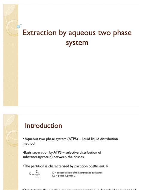 Image result for Aqueous Two-phase System Applications