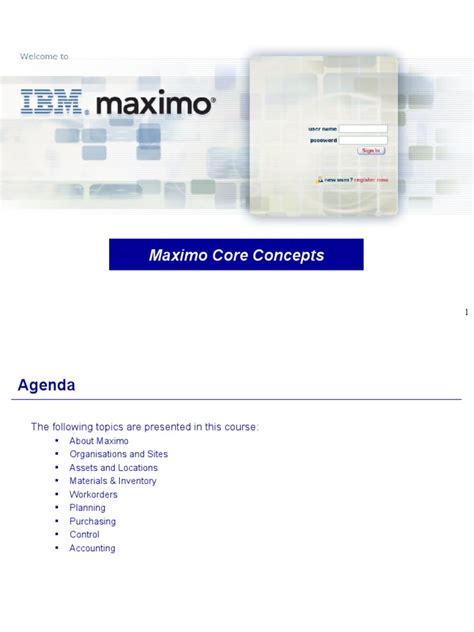 Image result for IBM Maximo Basics