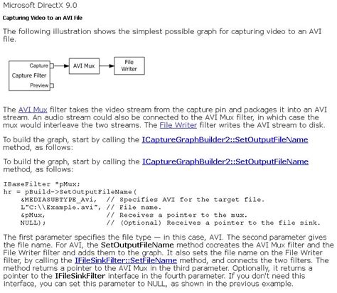 DirectShow VB.NET Example 的图像结果