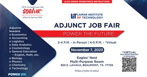 LIT Announces Pay Increase, Job Fair for Adjunct Instructors | The Examiner