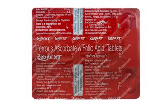 Zebita Xt Tablet 15 - Uses, Side Effects, Dosage, Price | Truemeds