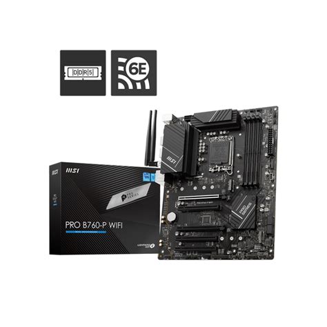 MSI Pro B760-P WIFI DDR5 Motherboard