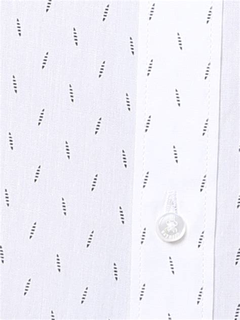 Raymond Men White Printed Slim Fit Cotton Formal Shirt – MyRaymond
