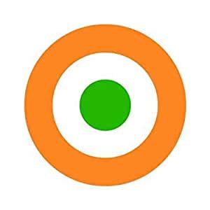 VVWV® Flag Sticker for Car Waterproof Sides Back Air Force Roundel ...