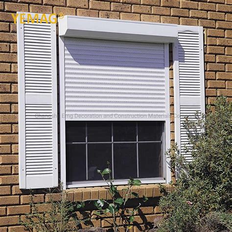 Design Smart Security Exterior Storm Roller Blinds Aluminum Window ...