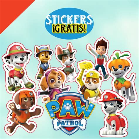 Creaciones Loly: Stickers Paw Patrol