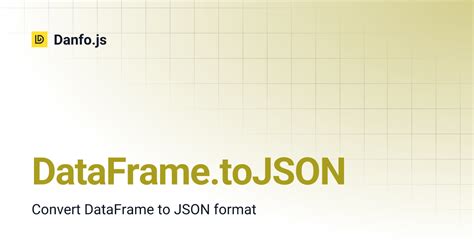 Image result for Pandas Data Frame toJSON