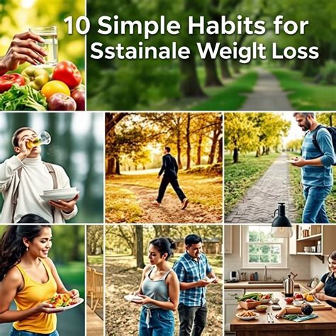 How To Drop Pounds: 10 Simple Habits For Sustainable Weight Loss