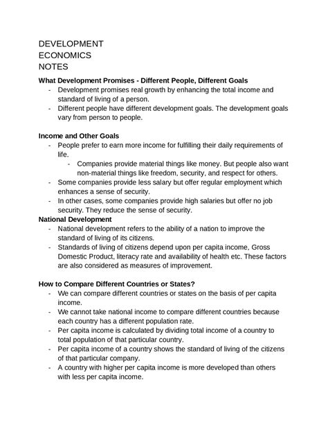 Image result for Development Class 10 PDF