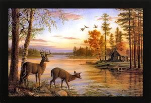 Masstone Beautiful Natural Scene Modern Art UV Matt textured Framed ...