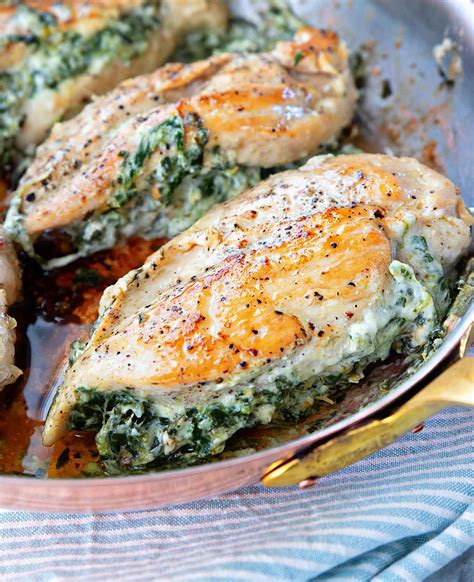 Spinach Chicken Stuffed at Melody Hanks blog