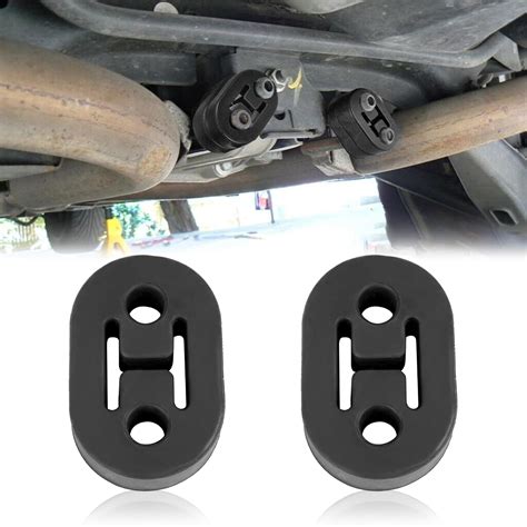 2 Pcs Exhaust Rubber, Universal Exhaust Rubber, Exhaust Hanger Rubber, Bracket Rubber Muffler ...