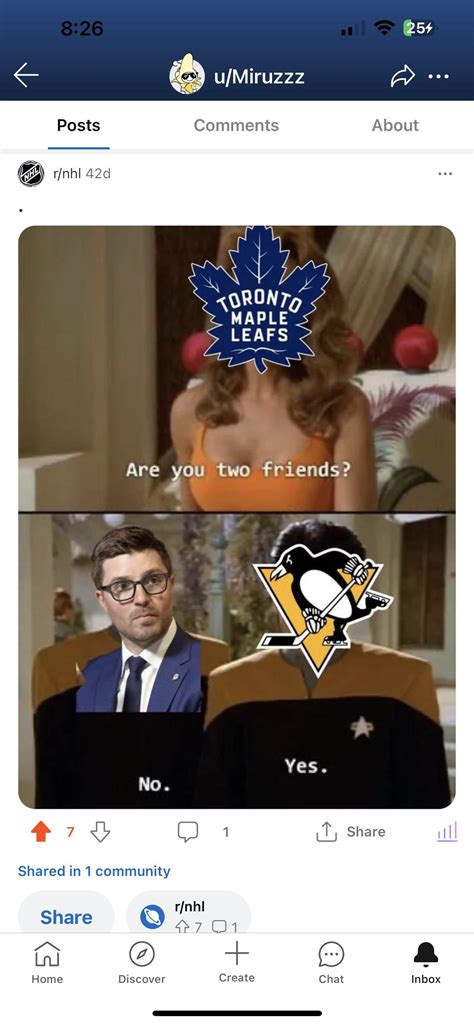 Posted 42 days ago : r/nhl