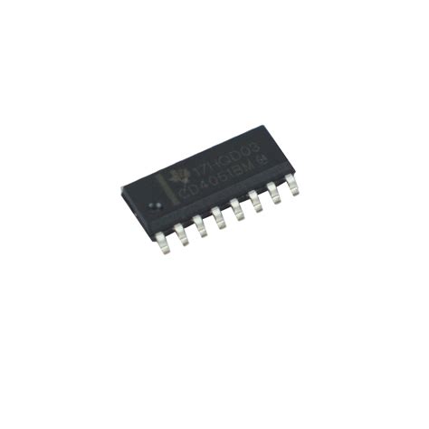 Buy Texas Instrument CD4051B 20-V Analog Multiplexer 16-SOIC (Pack of 5 ...