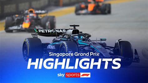 Singapore GP: George Russell dominates race as McLaren win Constructors ...