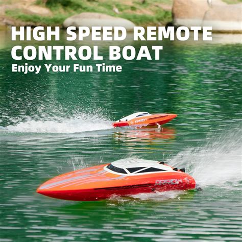 Buy Cheerwing RC Racing Boat Large Brushless Remote Control Boat 30mph ...