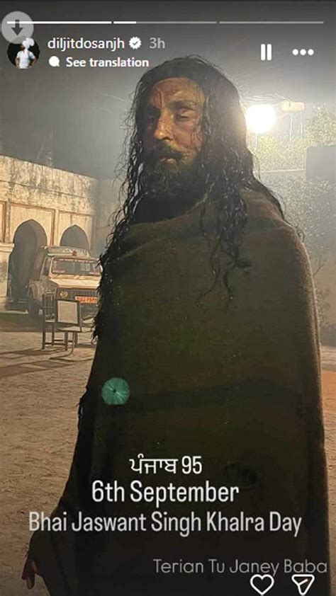 Diljit Dosanjh Pays Homage To Jaswant Singh Khalra With His ...