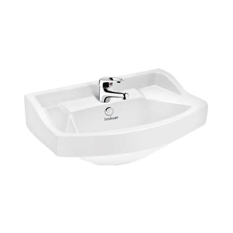 Hindware White Speciality Wall Mounted Standard Basin – Decure.in