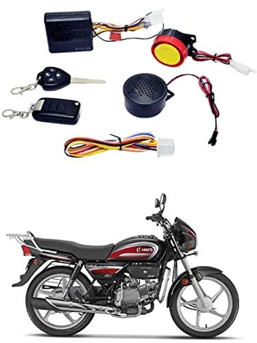 RKPSP 12V Waterproof Two Way Security Alarm Kit System,Remote Control ...