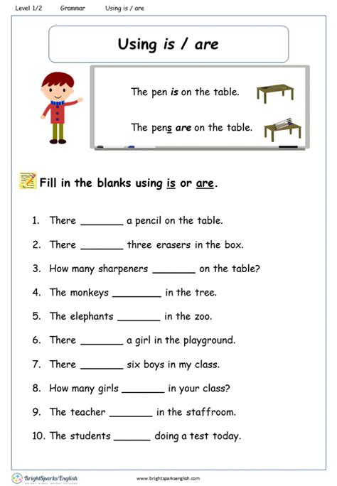 101 Printable There Is There Are PDF Worksheets with Answers - Grammarism