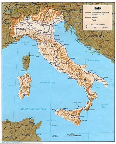 Detailed Map Italy 的图像结果