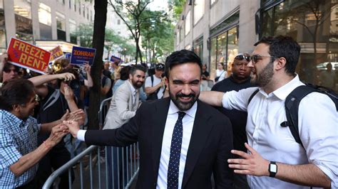 NYC mayoral race: Zohran Mamdani leads Democratic mayoral primary ...