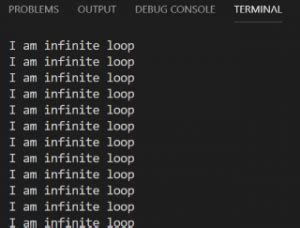 Image result for Infinite for Loop Python