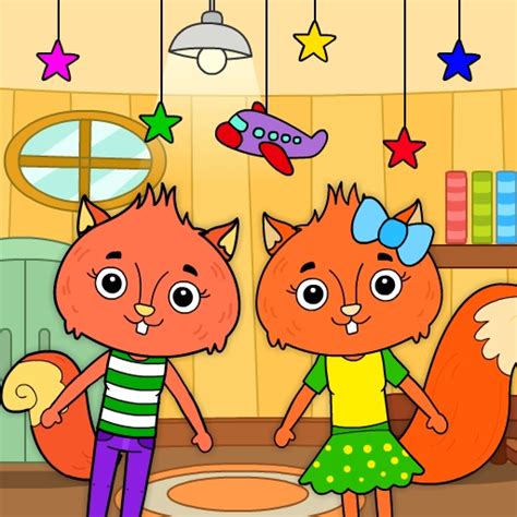 Squirrel Games For Kids: Tizi World Avatar Animal Town - App on Amazon ...