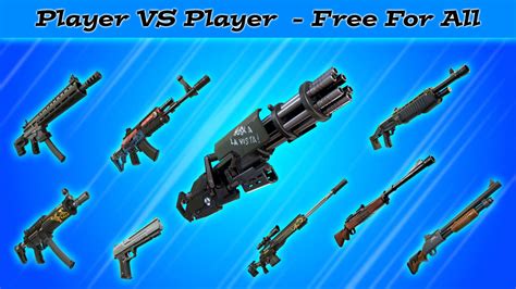 Player VS Player - Free For All - Fortnite Creative Map Code - Dropnite