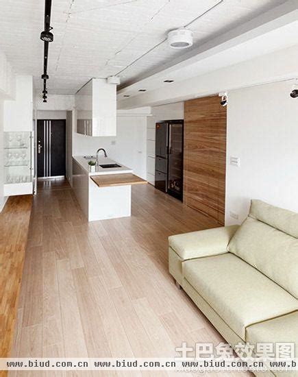 简约44平米单身公寓装修效果图2014 - 家居装修知识网