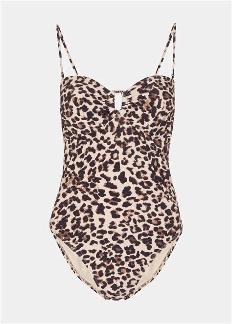Animal Print Swimsuit | WHISTLES | Whistles US