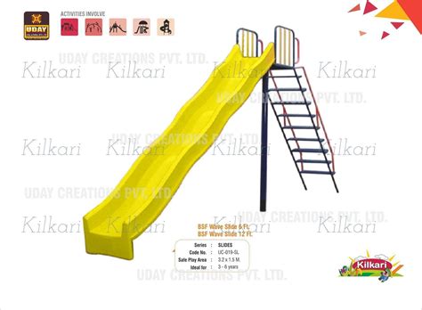 Best BSF Wave Slide 06 Ft. Suppliers in Nagpur, BSF Wave Slide 06 Ft ...