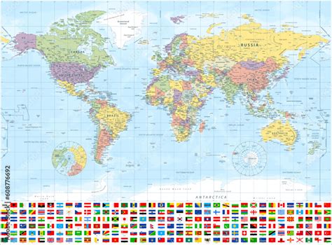 World Map with Flags 的图像结果