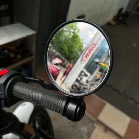 Round Bar-End Mirrors (Universal Compatible)