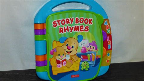 Fisher-Price Laugh and Learn Story book Rhymes Book with nursery rhymes ...