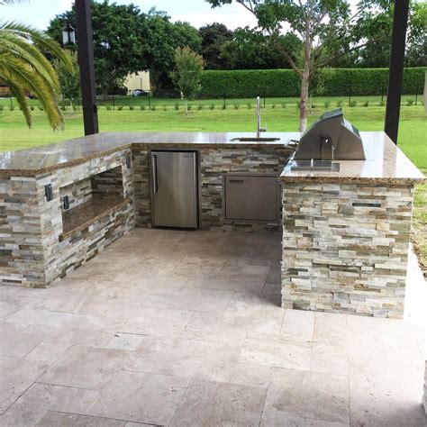 Creating The Perfect Brick Outdoor Kitchen - Kitchen Ideas