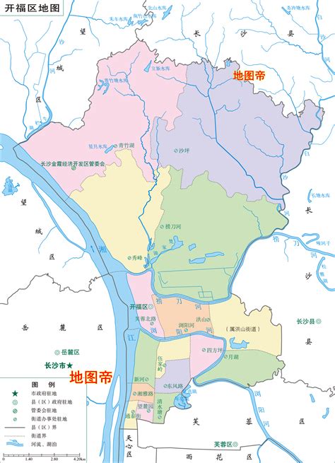 11张地形图，快速了解湖南省长沙市的9个市辖区县市_总人口