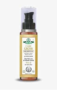 CARE GROW Ayurvedic Hair-Oil With Brahmi, Almond, Bhringraj And Olive ...