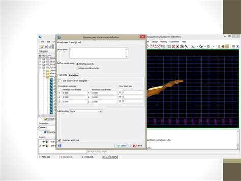 Image result for Surpac Tutorial Lesson 1