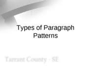 Image result for Paragraph Patterns