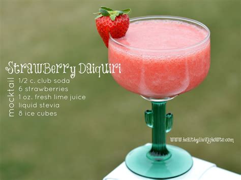 Strawberry Daiquiri Mocktail - Healthy Living How To | Recipe ...