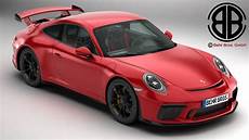 Gt3 Model by Porsche 911 Gt3 2018 3d Model Flatpyramid Gt3 Model