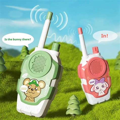 Cute Cartoon Wireless Kids Walkie Talkie 500M Range – DOD Kart