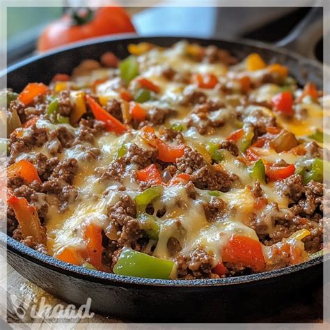 Savory Ground Beef Skillet Recipe: A Family Favorite! – Vihaad Recipes